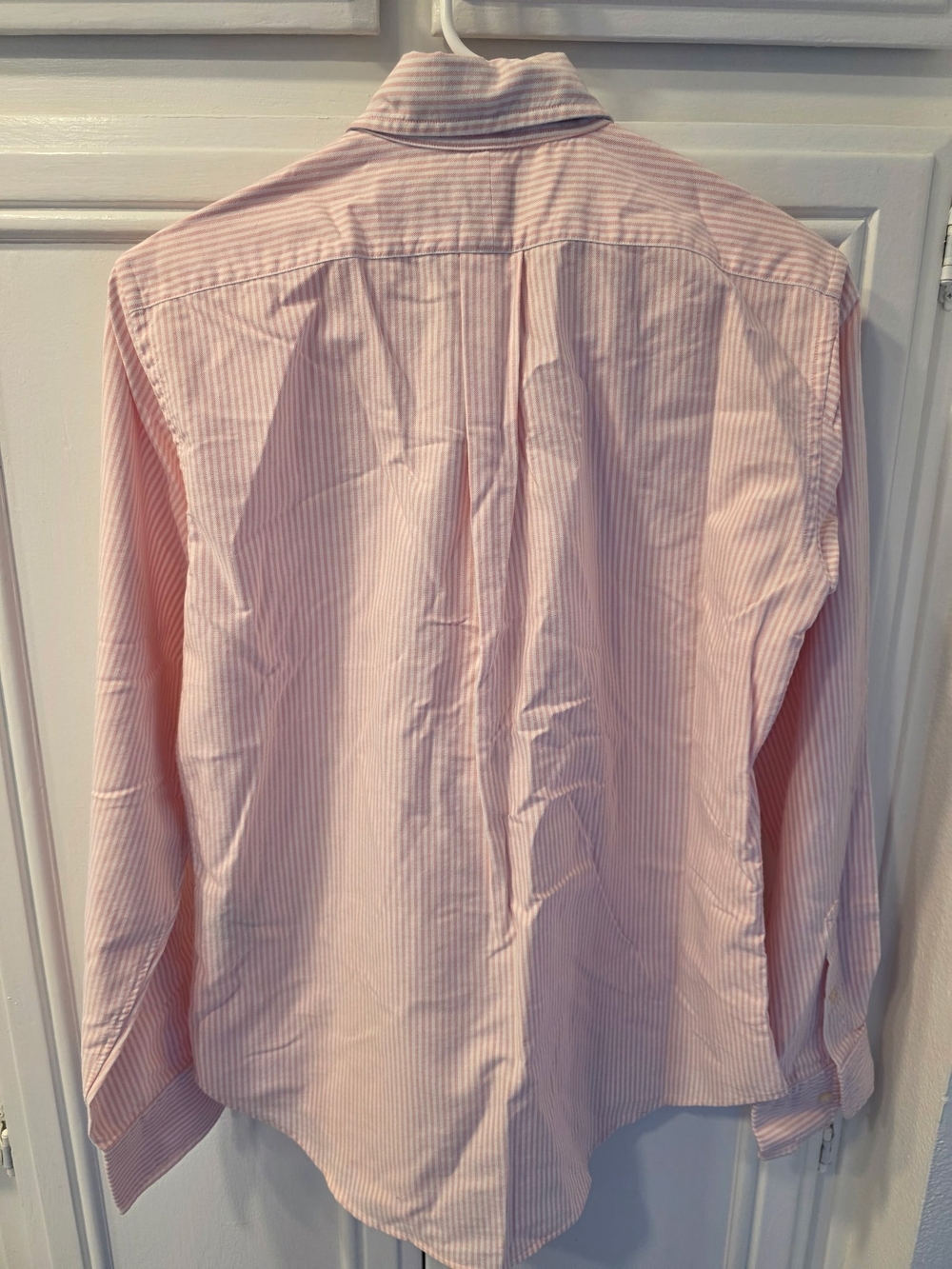 Ralph Lauren Women’s Pink Striped Button-Down Polo ~ Size 6 - Picture 3 of 11